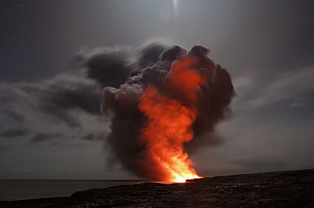 active volcano