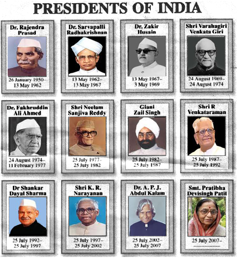 Presidents of India