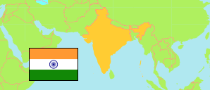 States and Union territories of India with Capital Area and Population