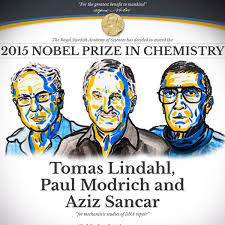 Nobel Prize in Chemistry Awarded to Tomas Lindahl, Paul Modrich and Aziz Sancar for DNA Studies
